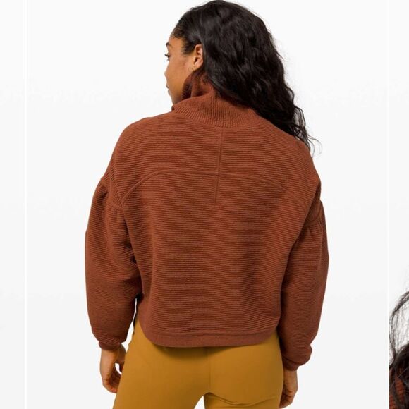 Lululemon Peaceful Moments Pullover Sweater
Heathered Ancient Copper Size 12-14 - Picture 3 of 12